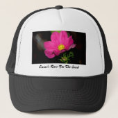 Een donatie aan het Susan Komen Cancer Fund Trucker Pet (Voorkant)