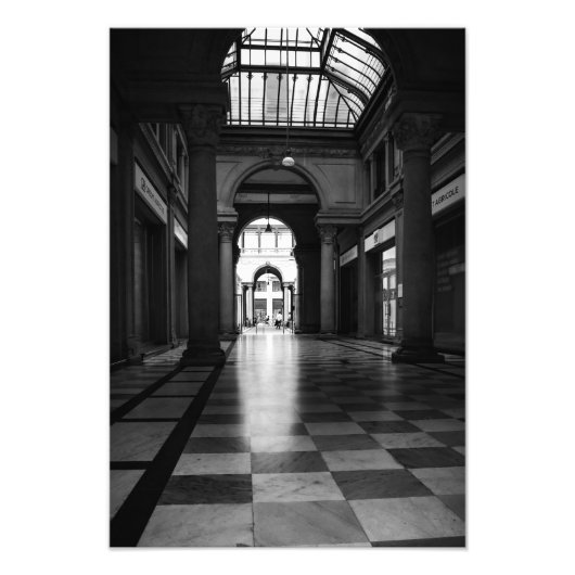 Een donkere plek foto afdruk (Voorkant)