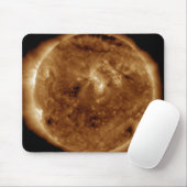 Een donkere vlot in de zonneatmosfeer muismat (Met muis)