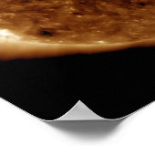 Een donkere vlot in de zonneatmosfeer poster (Hoek)