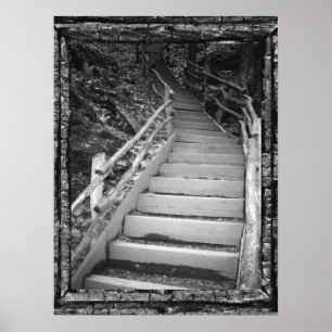 Een donkere weg poster