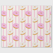 Een Donut Serie Ontwerp 3 Cadeaupapier (Vlak)
