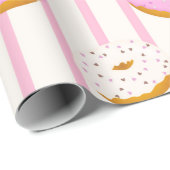 Een Donut Serie Ontwerp 3 Cadeaupapier (Rol Hoek)