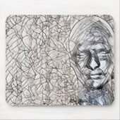 Een doolhof-ing Man! Muismat (Voorkant)