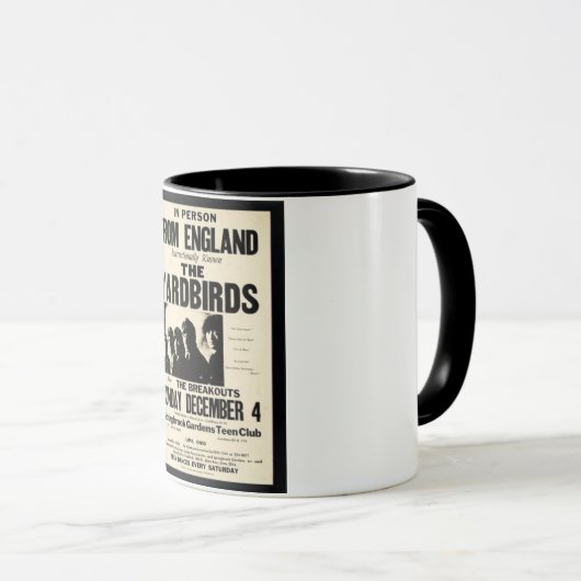 Een door 1960S geïnspireerde Rock and Roll-Mok Mok (Voorkant rechts)