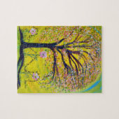 Een door het water geplante boom legpuzzel (Horizontaal)