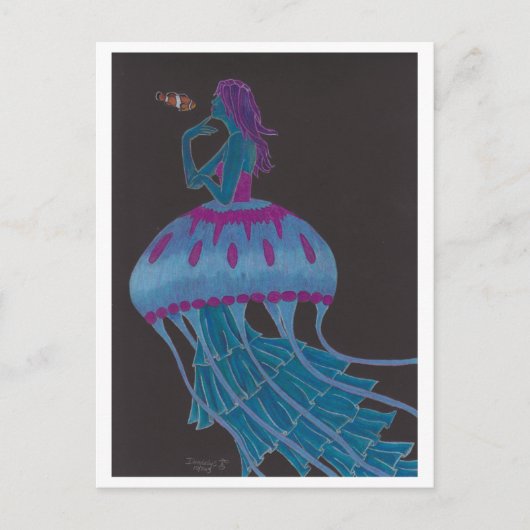 "Een doordacht gesprek" door Daedelys Briefkaart (Voorkant)