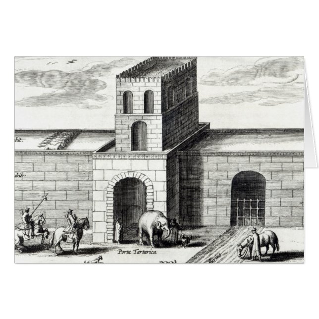 Een doorgang in de Grote Muur (Voorkant Horizontaal)