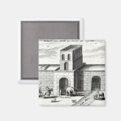 Een doorgang in de Grote Muur Magneet (Voorkant / Achterkant)