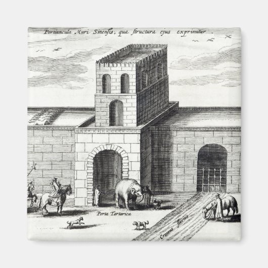 Een doorgang in de Grote Muur Magneet (Voorkant)
