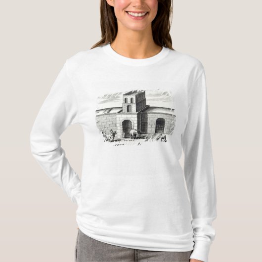 Een doorgang in de Grote Muur T-shirt (Voorkant)