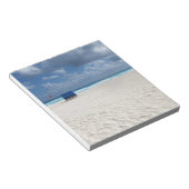 Een doorlaatstoel wacht notitieblok (Schuin)