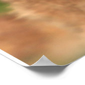 Een doorschijnend kerstfeest hebben poster (Hoek)