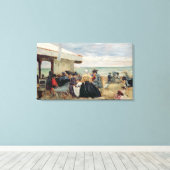 Een doorsnede canvas afdruk (Insitu (Houten vloer))