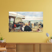 Een doorsnede canvas afdruk (Insitu (Woonkamer))