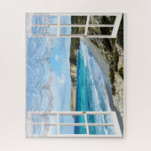 een doorsnede door mijn raam, legpuzzel (Verticaal)