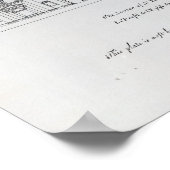 Een doorsnede van St. Peter's, Rome Poster (Hoek)