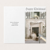 Een doos met sjofele chique Kaarten (Buitenkant ongevouwen)