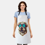EEN DORABLE HOND MET ZONNEBRIL SCHORT (Gedragen)