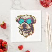 EEN DORABLE HOND MET ZONNEBRIL SERVET (Insitu)