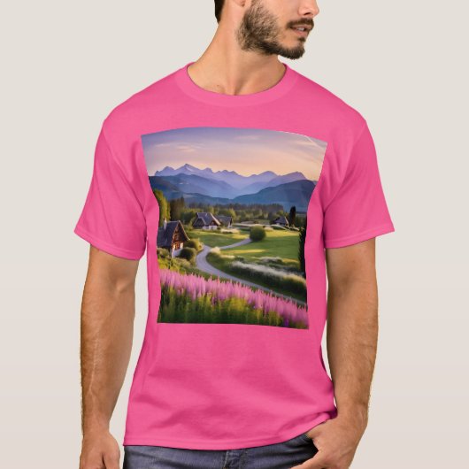 Een dorp Chiffon Top (Voorkant)