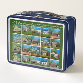 Een dorp herinnerde zich Plymouth Meeting Lunchbox