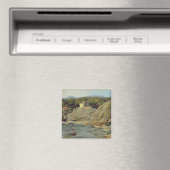 Een dorp in de bergen magneet (Insitu (Vaatwasser))