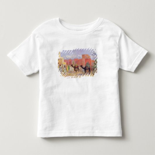 Een dorp in het Atlas-gebergte Kinder Shirts (Voorkant)