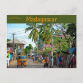 Een dorp in Madagaskar Briefkaart (Voorkant)