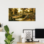 Een dorp poster (Thuiskantoor)