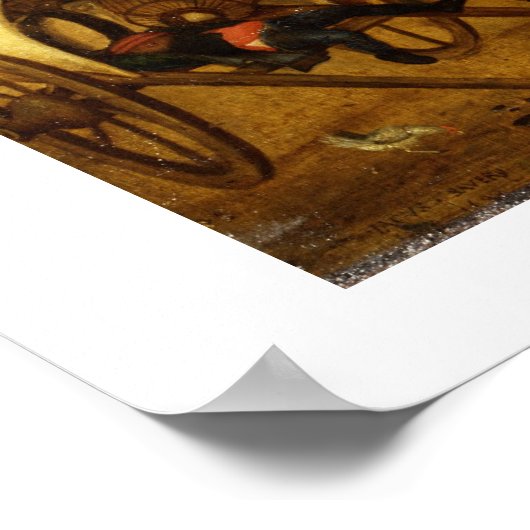 Een dorpsfeest poster (Hoek)