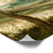 Een dorpslandschap poster (Hoek)
