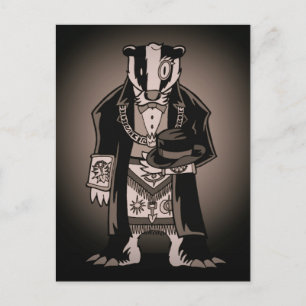 Een douwer van grijs herinneringen (TM)-Briefkaart Briefkaart