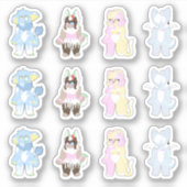 Een dozenstaartrommelaar tekent Stickers (Voorkant)