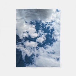 Een draai in de wolken fleece deken