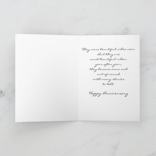 Een draai op de verjaardagskaart. kaart (Binnen)