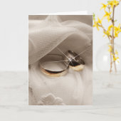 Een draai op de verjaardagskaart. kaart (Gele Bloem)