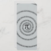 Een Draai van Pi klikt aanpast om Grijze Kleur te (Voorkant / Achterkant)