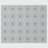 Een Draai van Pi klikt aanpast om Grijze Kleur te  Cadeaupapier (Vlak)