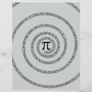 Een Draai van Pi klikt aanpast om Grijze Kleur te  Flyer