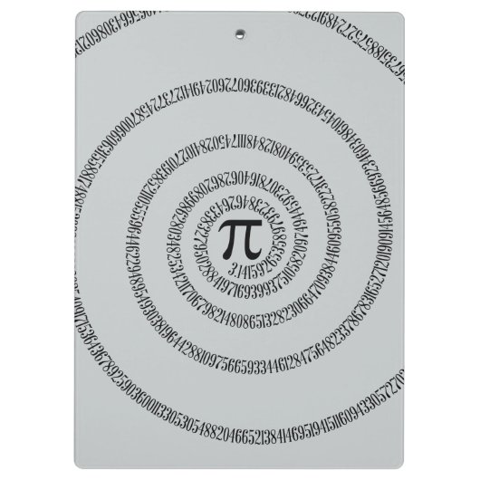 Een Draai van Pi klikt aanpast om Grijze Kleur te Klembord (Achterkant)