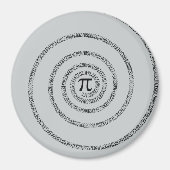 Een Draai van Pi klikt aanpast om Grijze Kleur te Magneet (Voorkant)