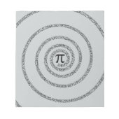 Een Draai van Pi klikt aanpast om Grijze Kleur te Notitieblok (Voorkant)