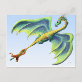 Een draak 2 vangen - briefkaart