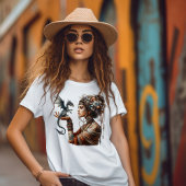 Een draak in de hand t-shirt