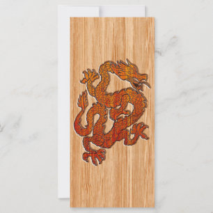 Een draak in het oosten van Bamboo