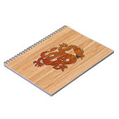 Een draak in het oosten van Bamboo Notitieboek (Linkerzijde)