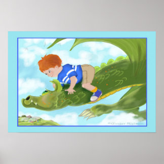 Een draak rijden - 101 poster