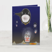 Een Dragonfish Halloween Kaart (Voorkant)