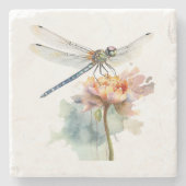Een Dragonfly Marble Onderzetter (Voorkant)